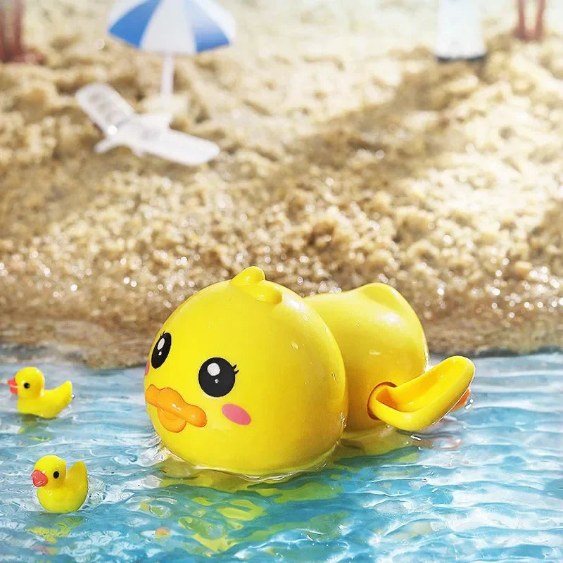 Cute Floating Duck Bath Toy for Toddlers
