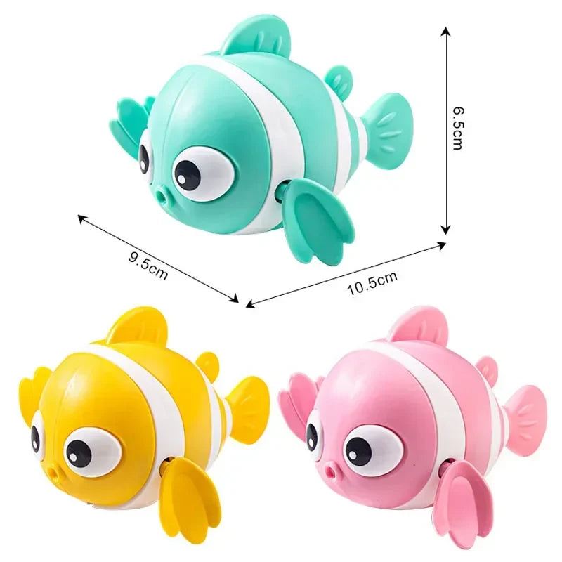 Floating Clown Fish Bath Toy for Toddlers